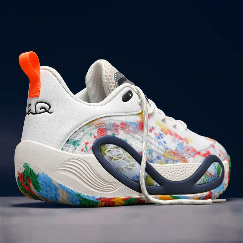 Men's Basketball Shoes Breathable Cushioning Non-Slip Wearable