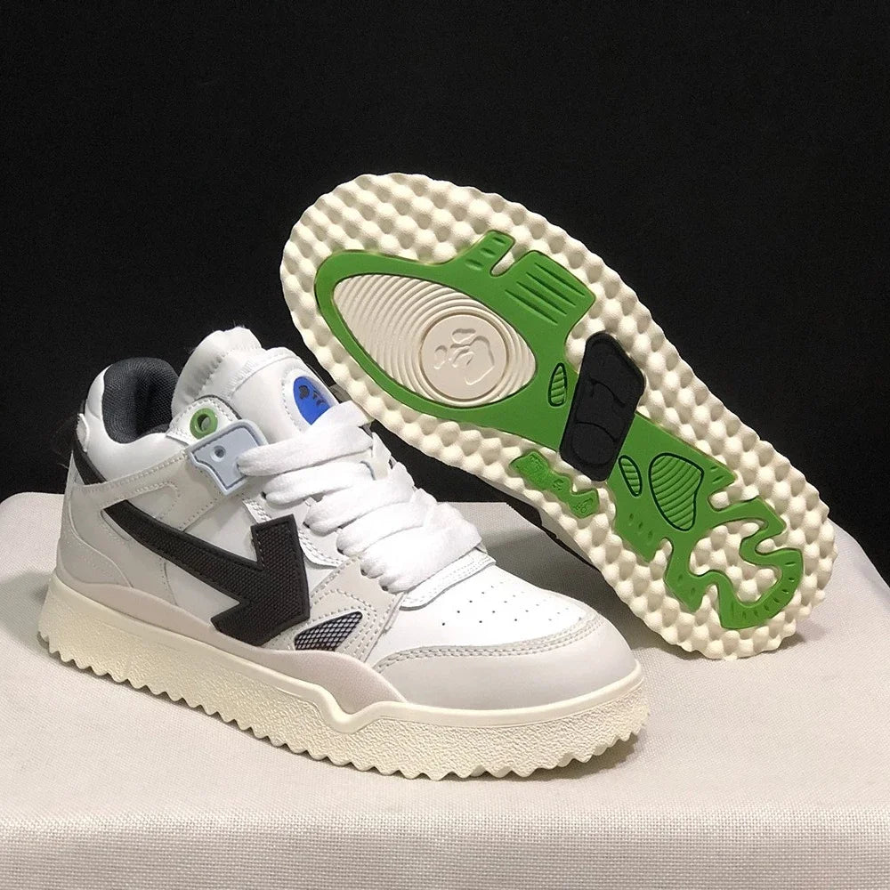 Top Quality White/Black Out of Office Skateboarding