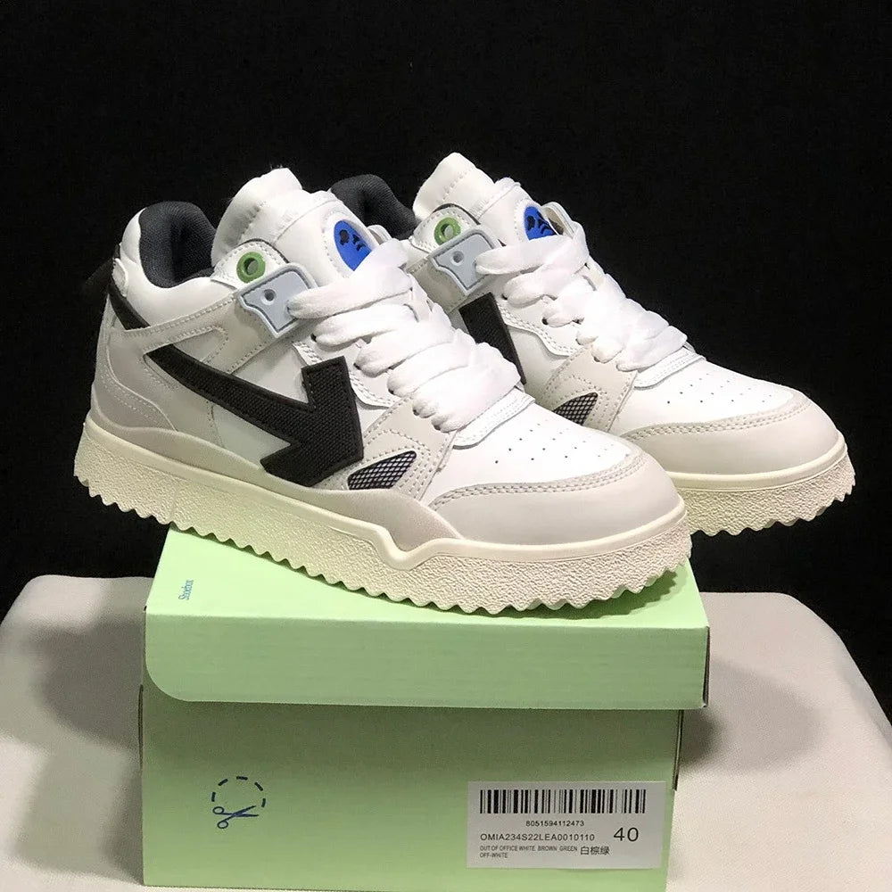 Top Quality White/Black Out of Office Skateboarding