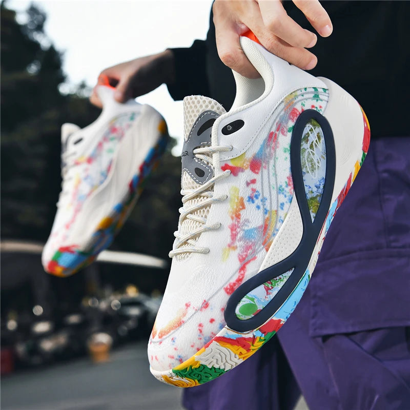 Men's Basketball Shoes Breathable Cushioning Non-Slip Wearable